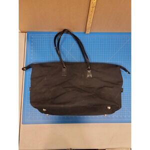 Hugo‎ Boss Black Tote Bag Handbag Purse Large Travel Carry On Luggage 22" Wide
